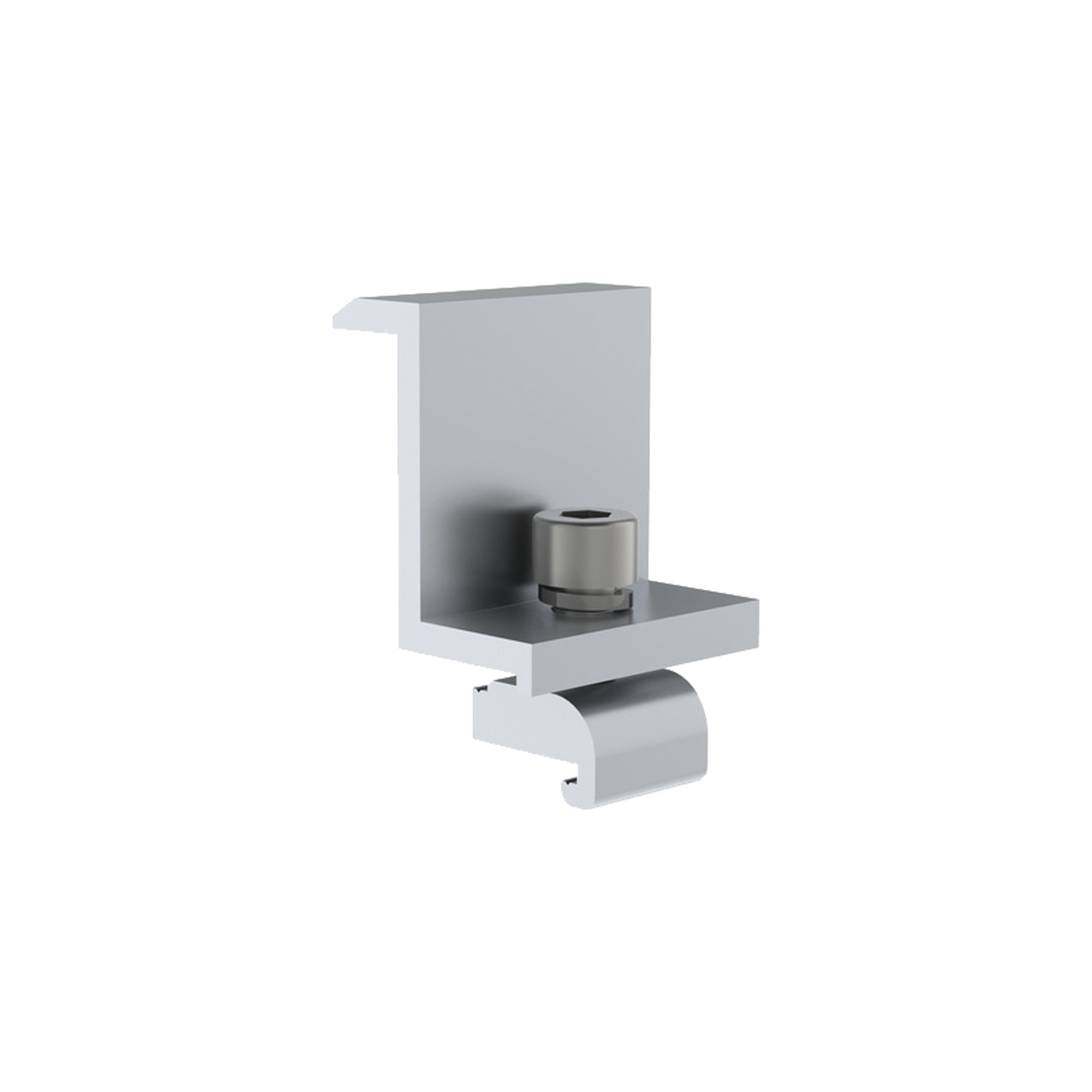 EPLECG240|Sujetador final 40 mm para montaje de paneles solares en riel7